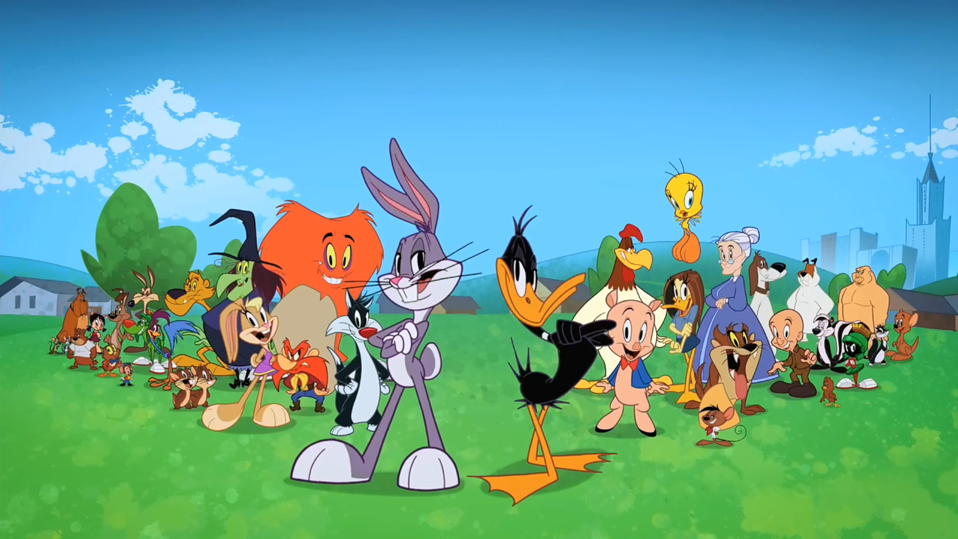Looney Tunes Backgrounds (PC, Mobile, Gadgets) Compatible | 1920x1080